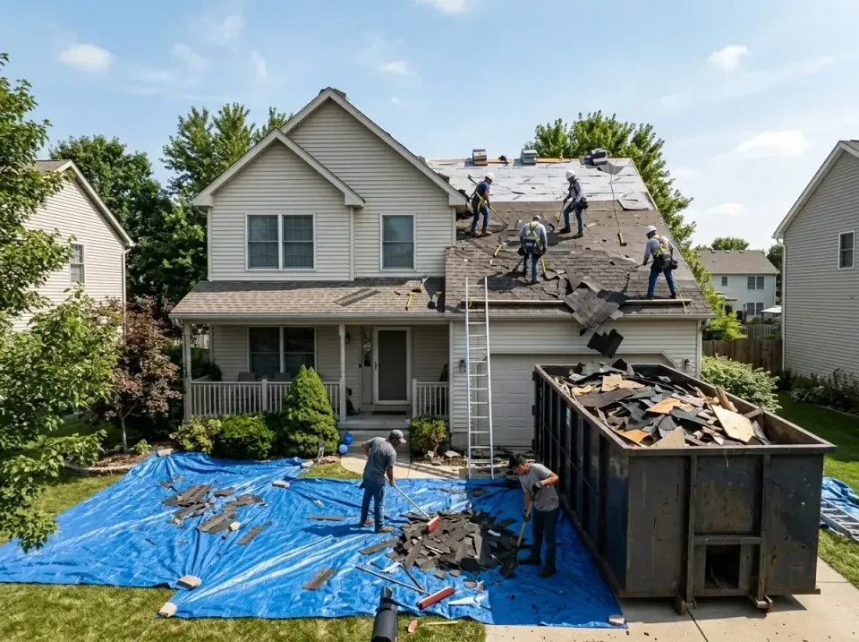 roof-replacement-debris-remova-004 — frequently asked questions, Cheapest Dumpster Rentals in Linton, IN